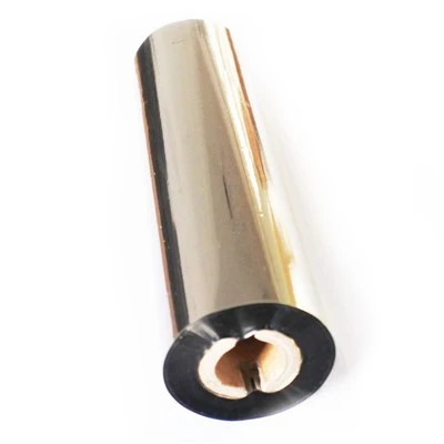 Etichetta del tubo di restringimento del calore stampante in resina a colori oro