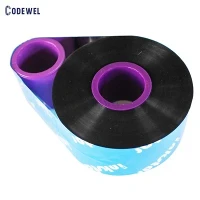 TTO vicino a bordo/resina CW625 TTR Nastro nero per sovrappro di trasferimento termico continuo